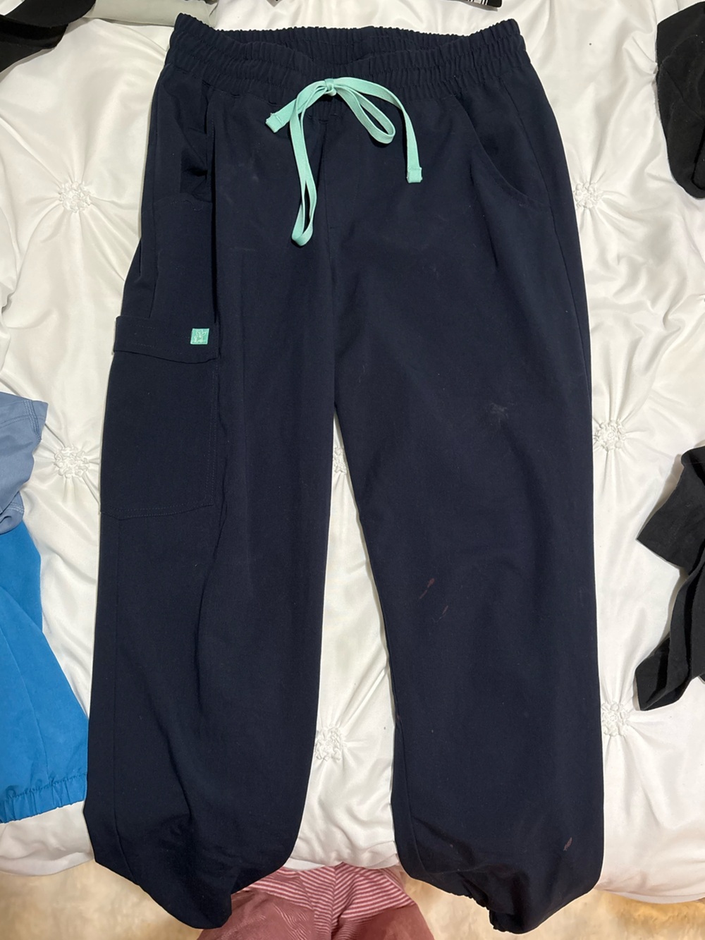 Garde Malade Navy Scrub Pants